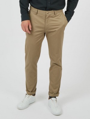 Ben Sherman Signature Skinny Stretch Chino Pants Grey | JVCY20587