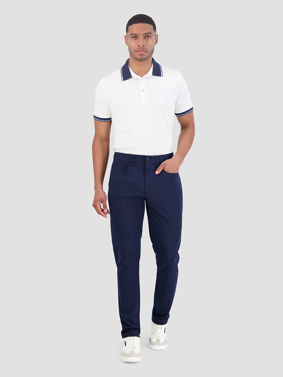 Ben Sherman 4Way Stretch Tech Long Pants Navy | CLEP68074