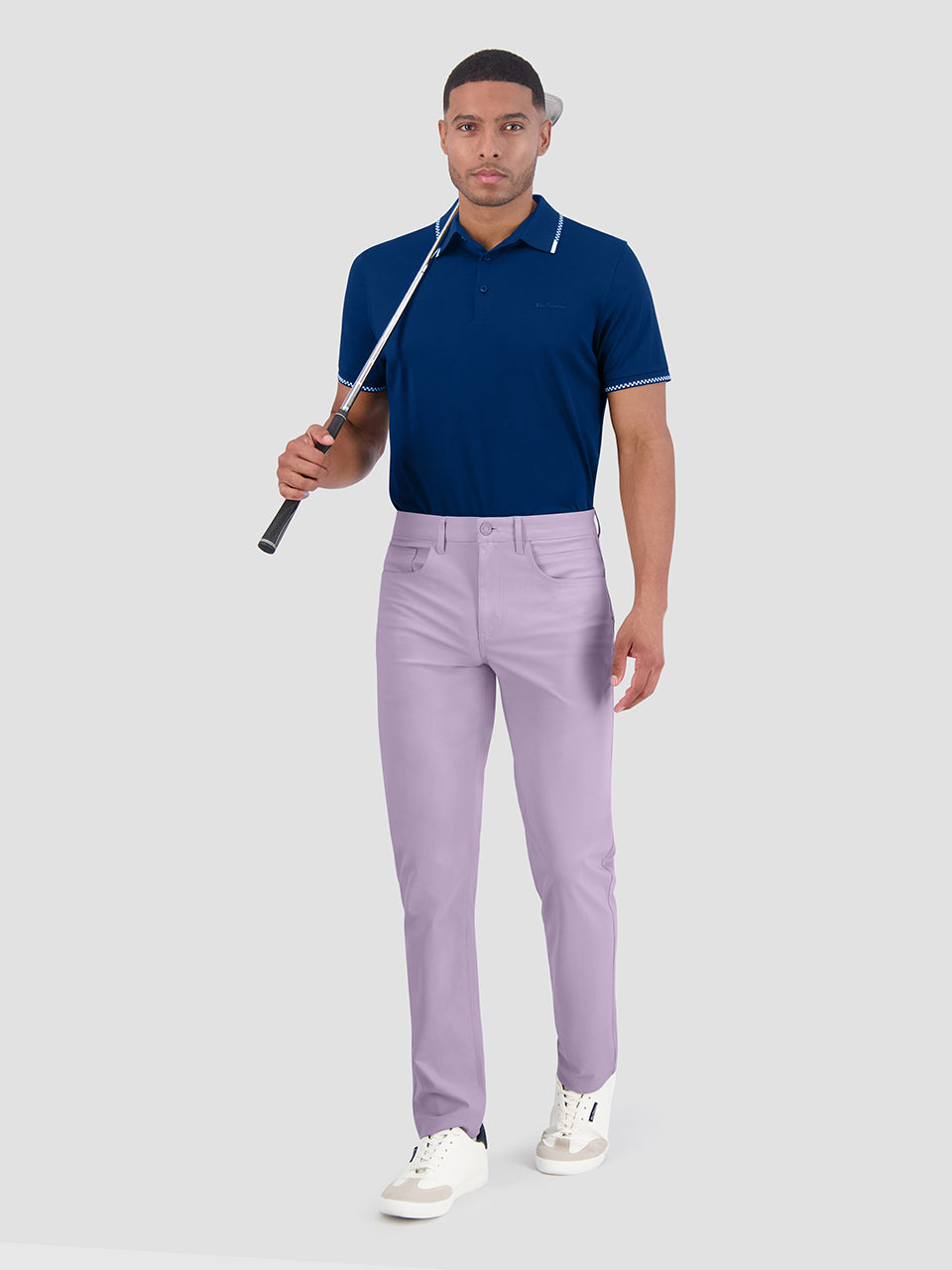 Ben Sherman 4Way Stretch Tech Long Pants Purple | SZYU02938