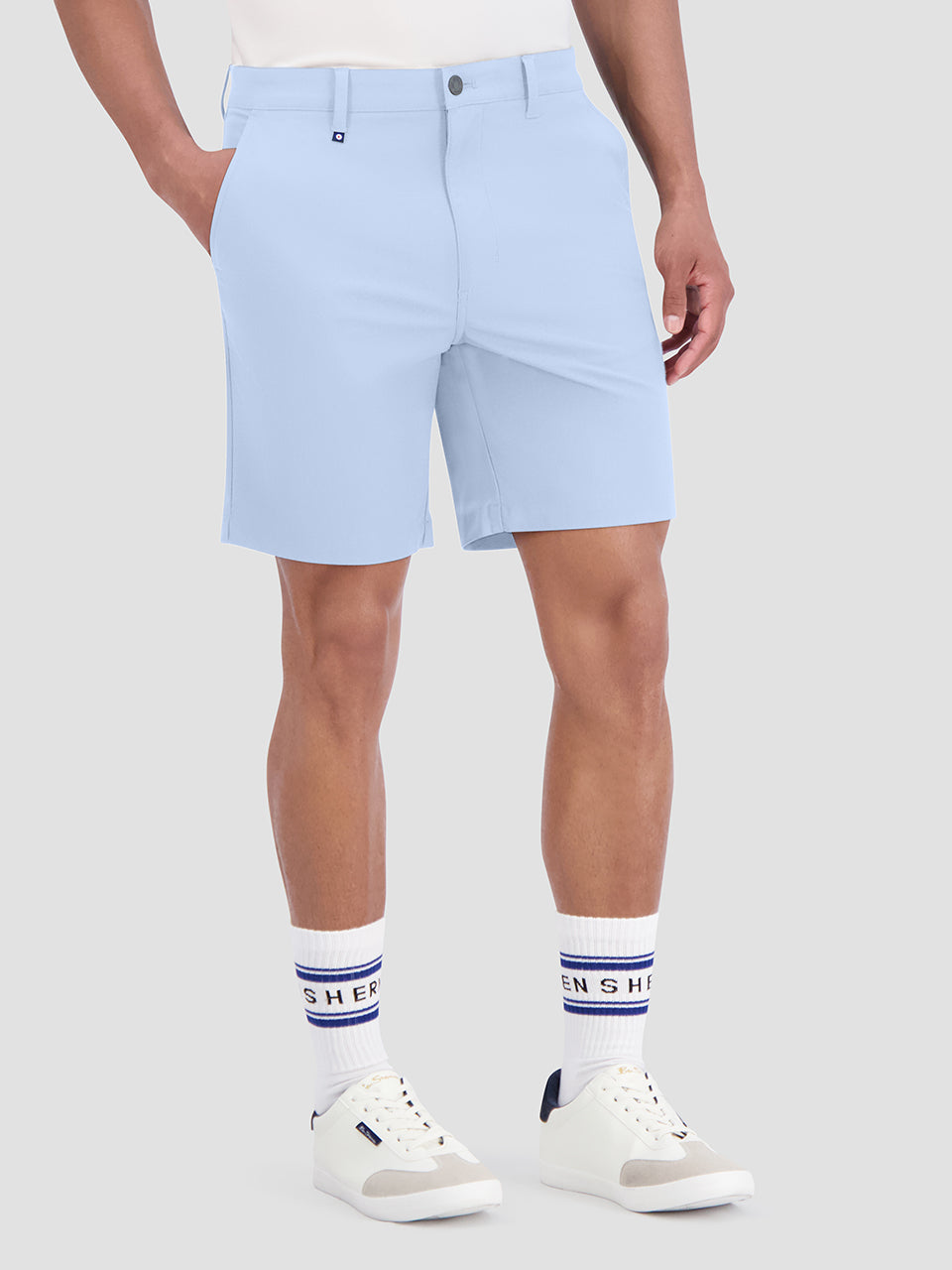 Ben Sherman 4Way Stretch Tech Shorts Blue | LZKO76308