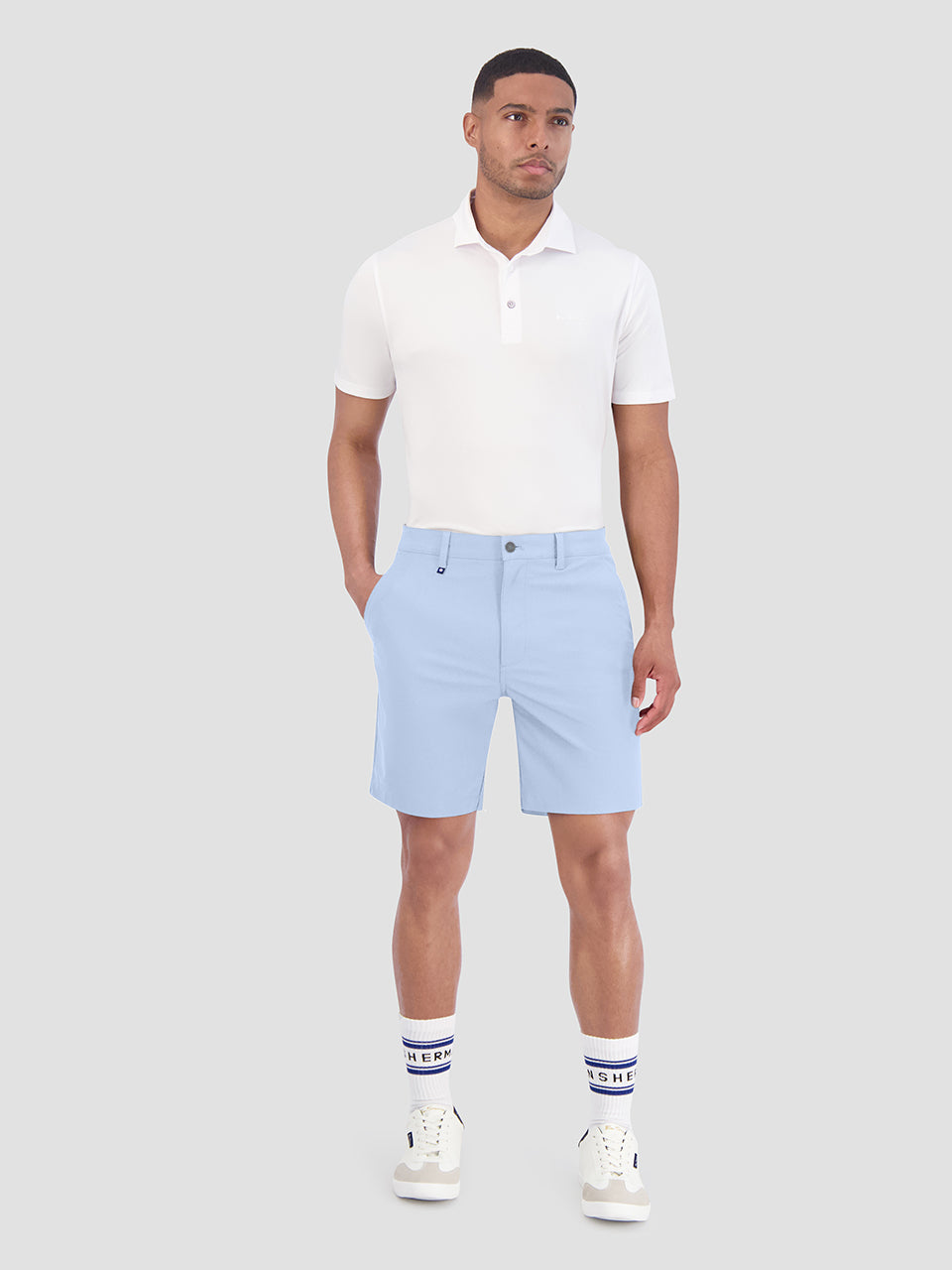 Ben Sherman 4Way Stretch Tech Shorts Blue | LZKO76308