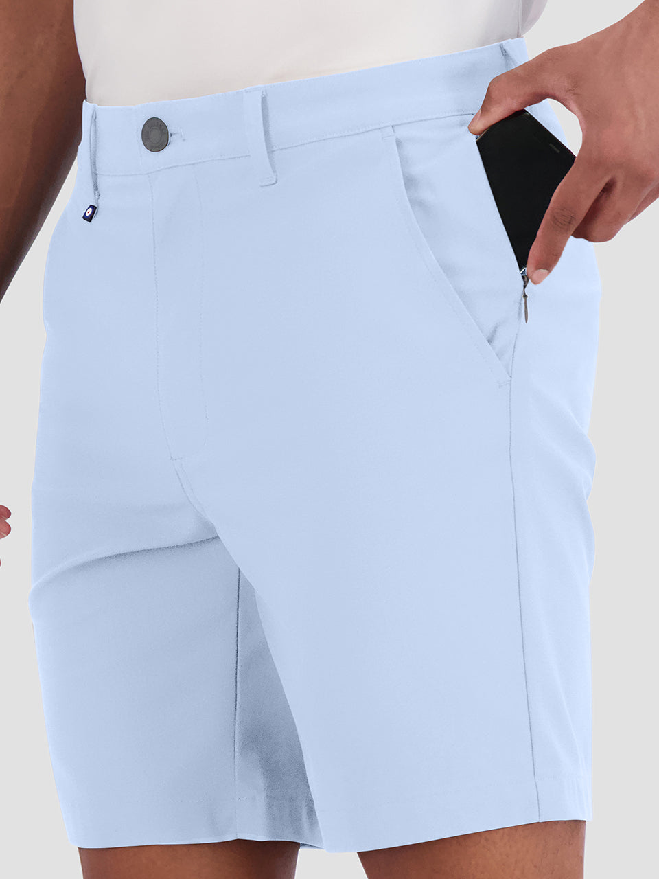 Ben Sherman 4Way Stretch Tech Shorts Blue | LZKO76308