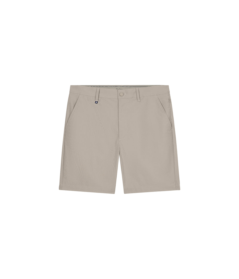 Ben Sherman 4Way Stretch Tech Shorts Khaki | IHKU15207