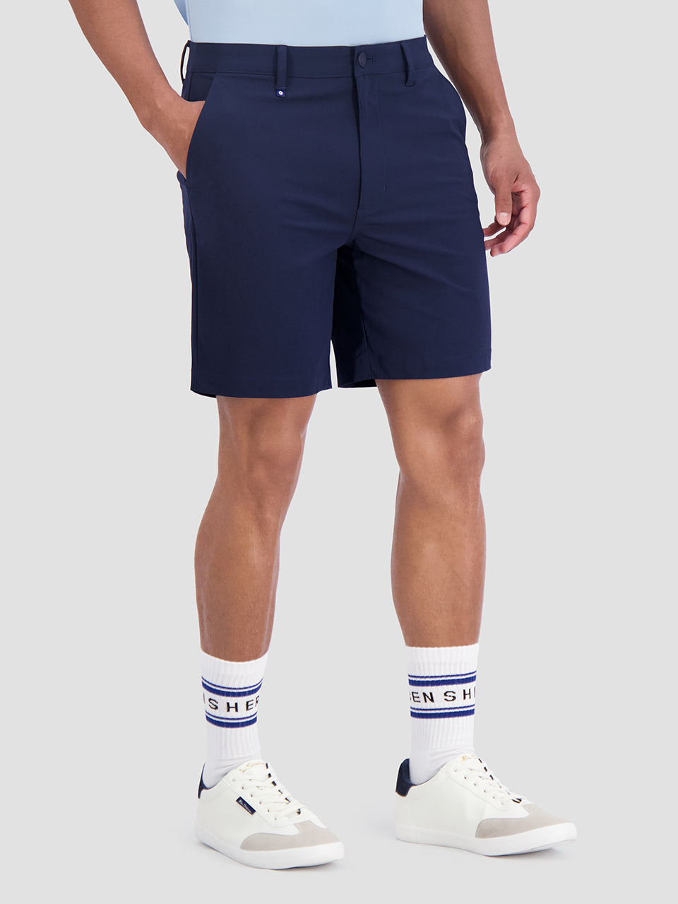 Ben Sherman 4Way Stretch Tech Shorts Navy | FVKW34012