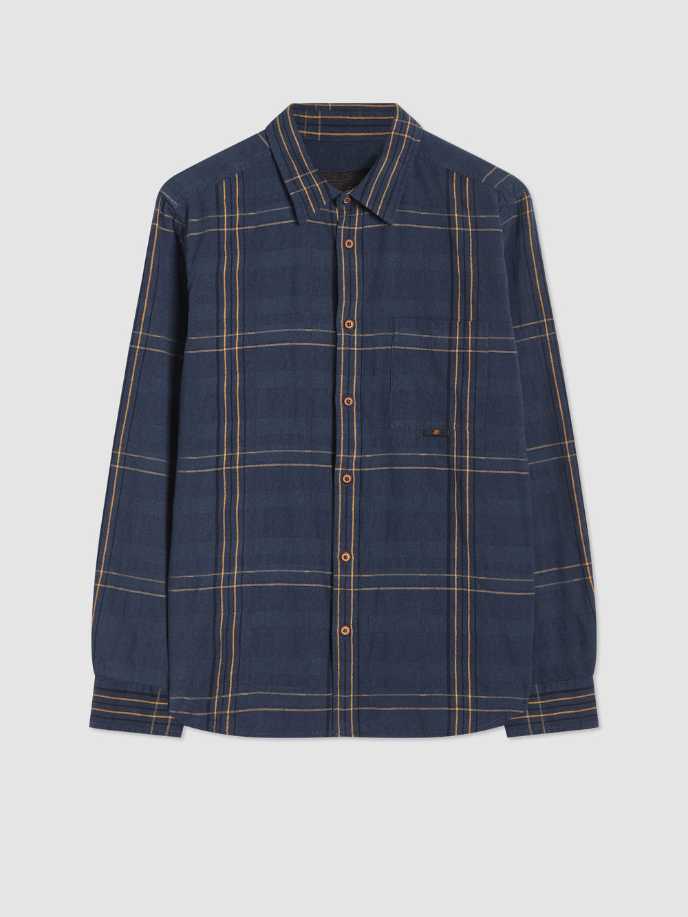 Ben Sherman B by Ben Sherman Indigo Check Shirts Indigo | TUGO39412