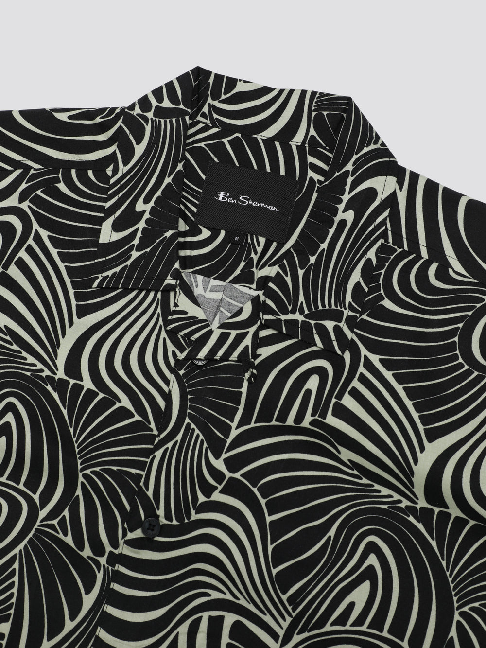 Ben Sherman B by Ben Sherman Psychedelic Swirl Print Shirts Mint | MFCA36751