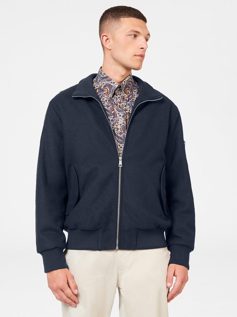 Ben Sherman B by Ben Sherman Utility Jackets Navy | APST72086