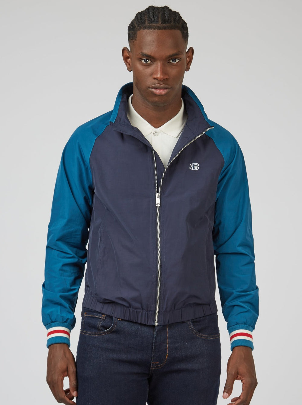 Ben Sherman B by Ben Sherman Waterproof Sport Jackets Blue | XCUQ52431