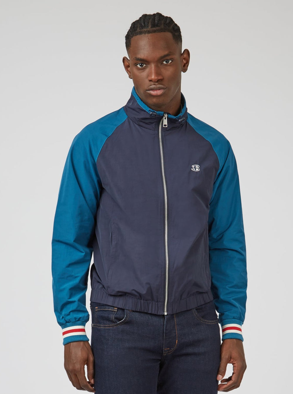 Ben Sherman B by Ben Sherman Waterproof Sport Jackets Blue | XCUQ52431