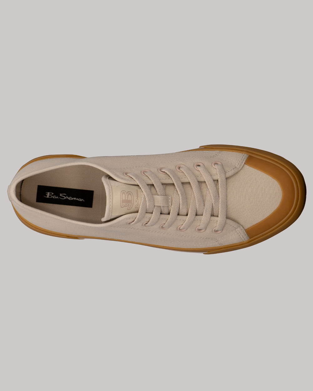 Ben Sherman Belfast Sneakers Light Beige | RGVH87506