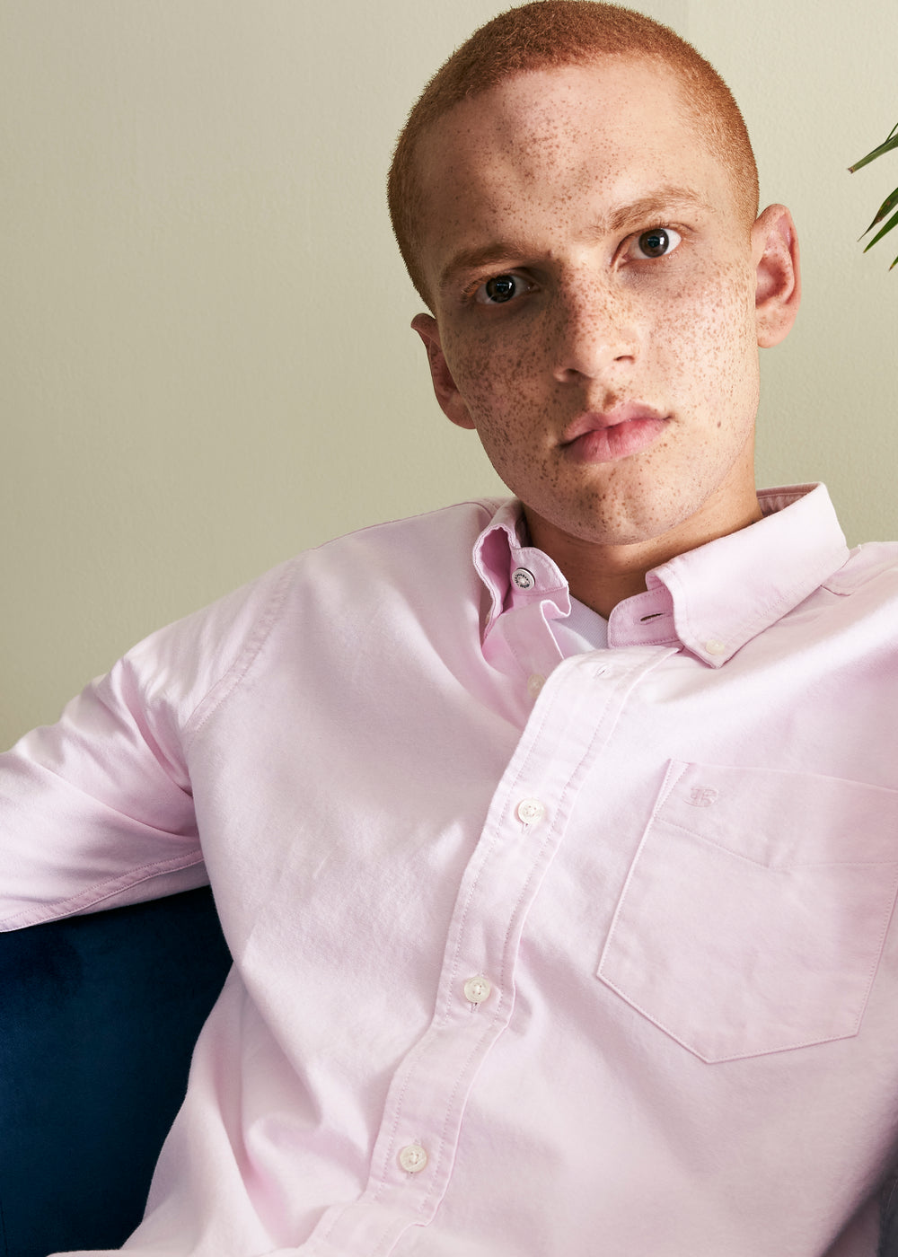 Ben Sherman Brighton Oxford Organic Shirts Pink | EKTS85719