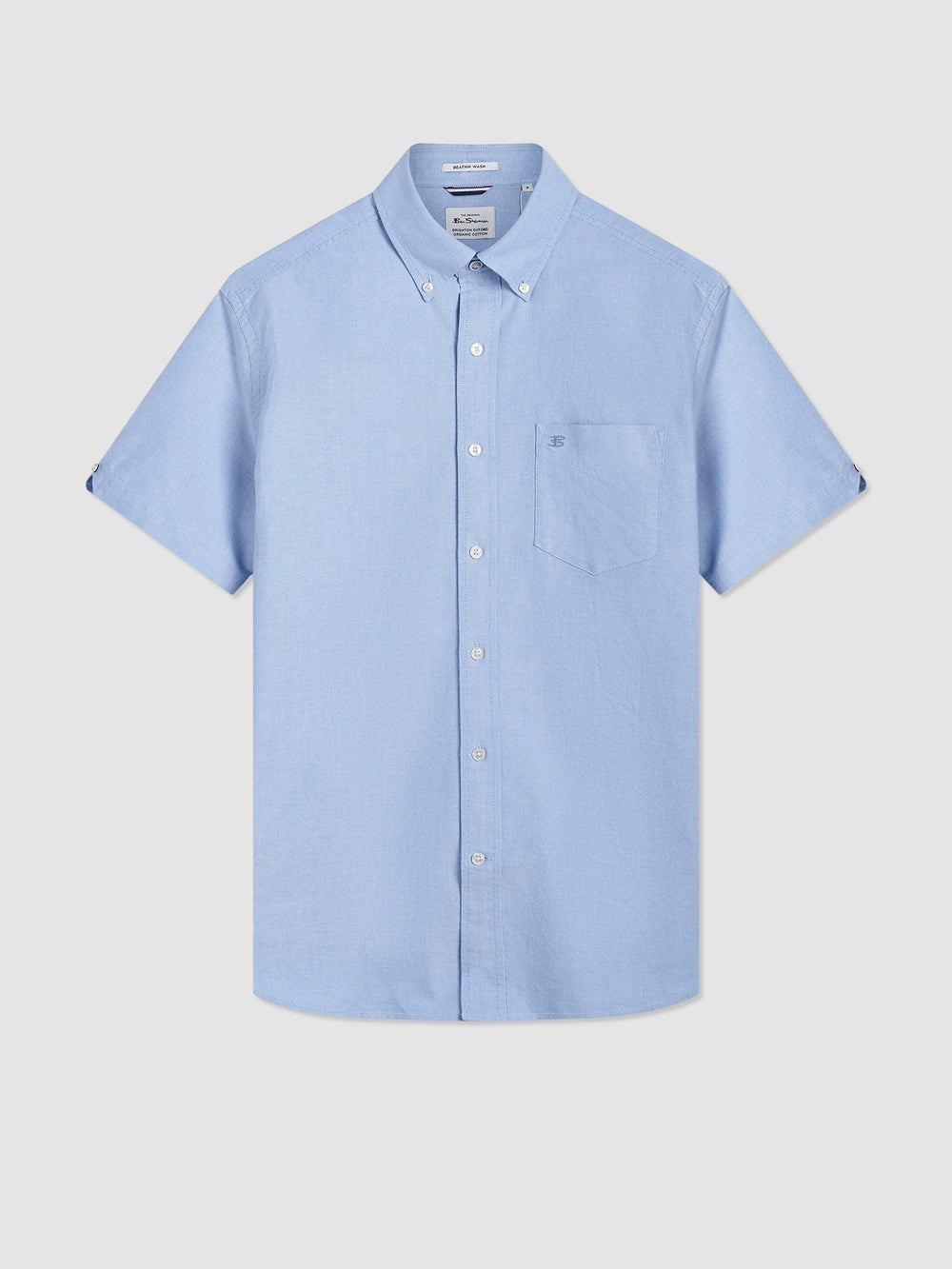 Ben Sherman Brighton Oxford Organic Shirts Blue | WTVB54193