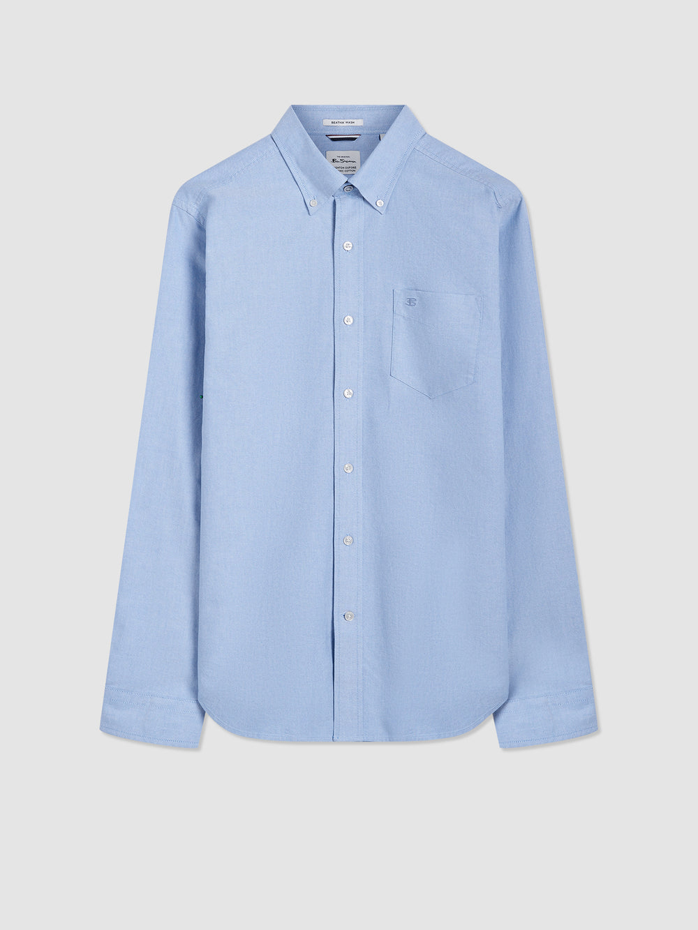 Ben Sherman Brighton Oxford Organic Shirts Blue | HJPG62530