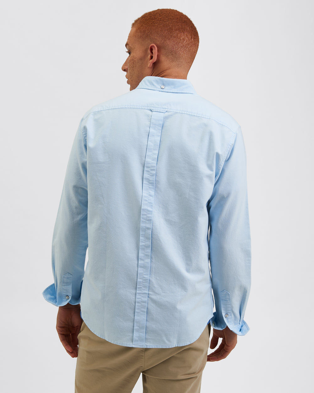 Ben Sherman Brighton Oxford Organic Shirts Blue | RKEO68043