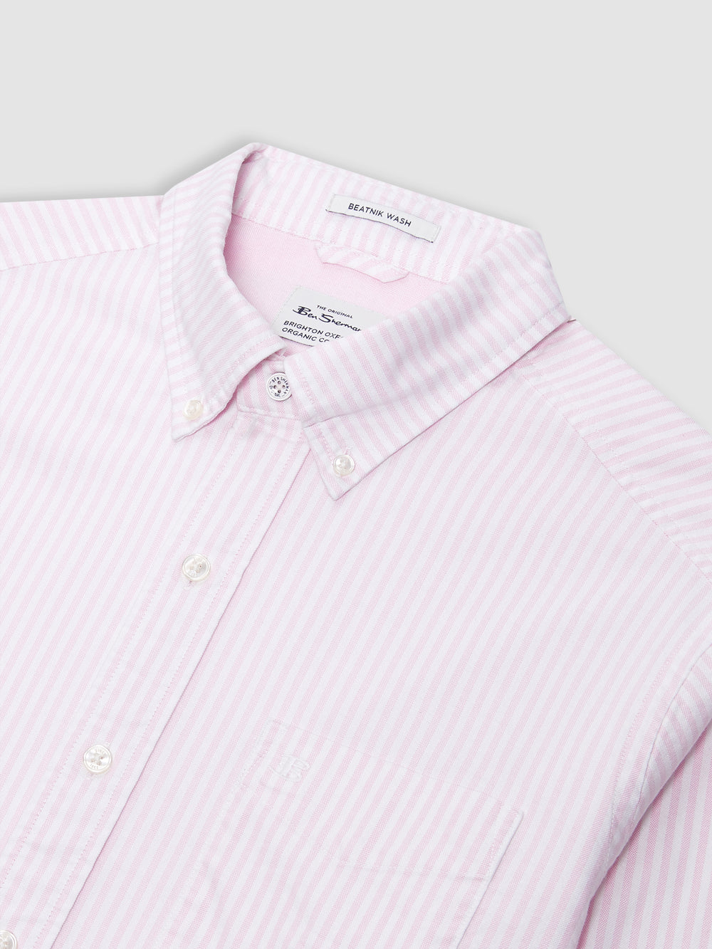 Ben Sherman Brighton Oxford Shirts Pink Stripes | EKBY53948