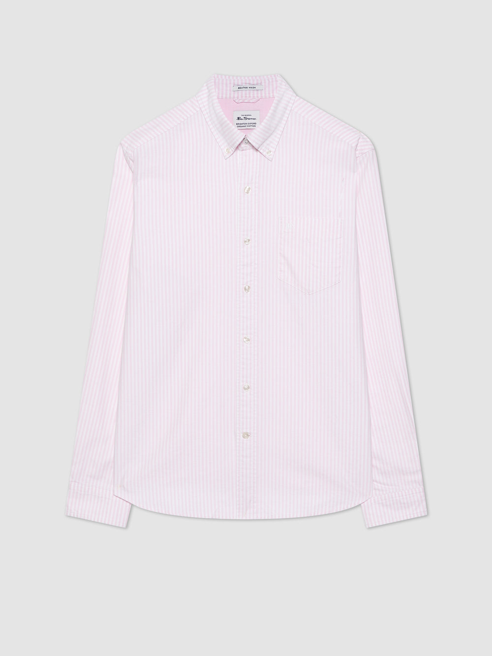 Ben Sherman Brighton Oxford Shirts Pink Stripes | EKBY53948