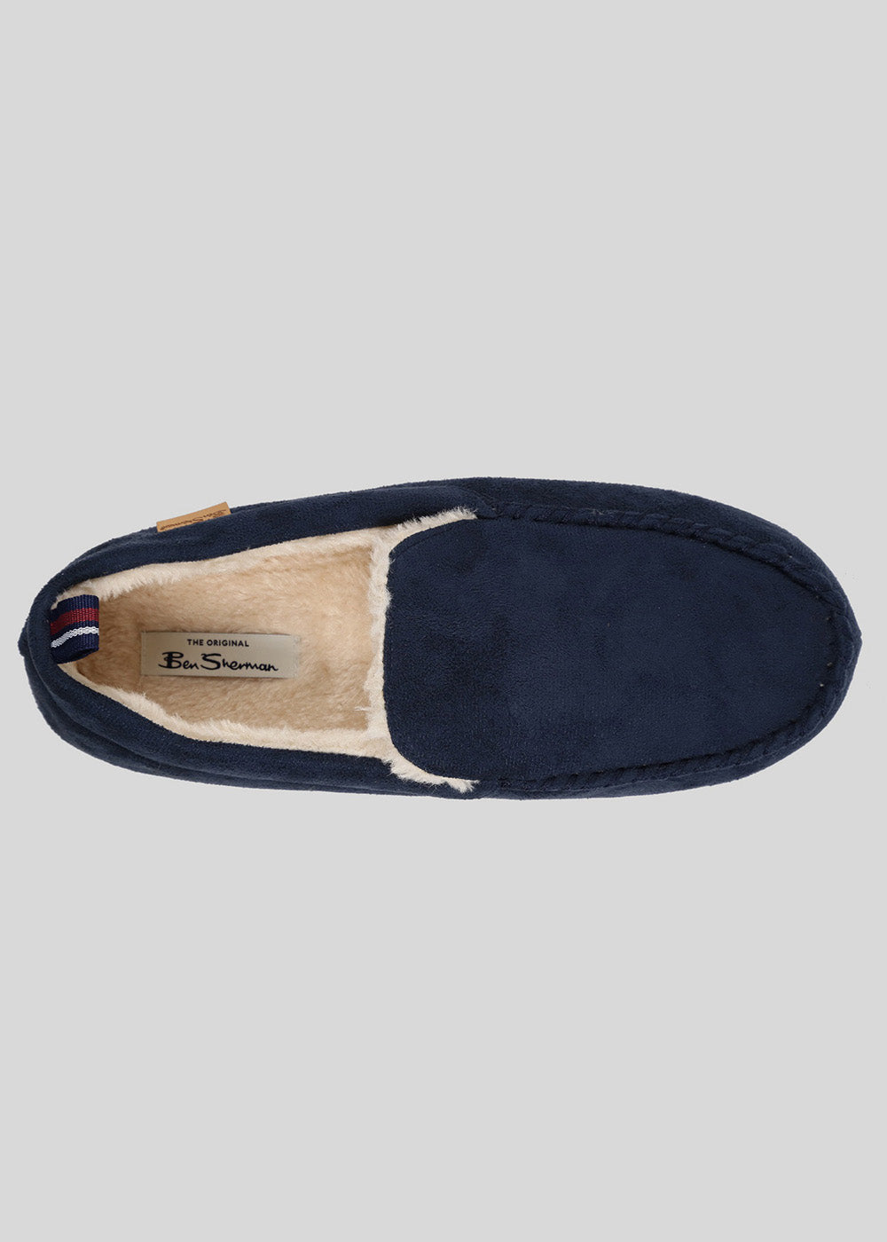 Ben Sherman Casa Cartegena Moccasin Slipper Navy | ZYFH16507