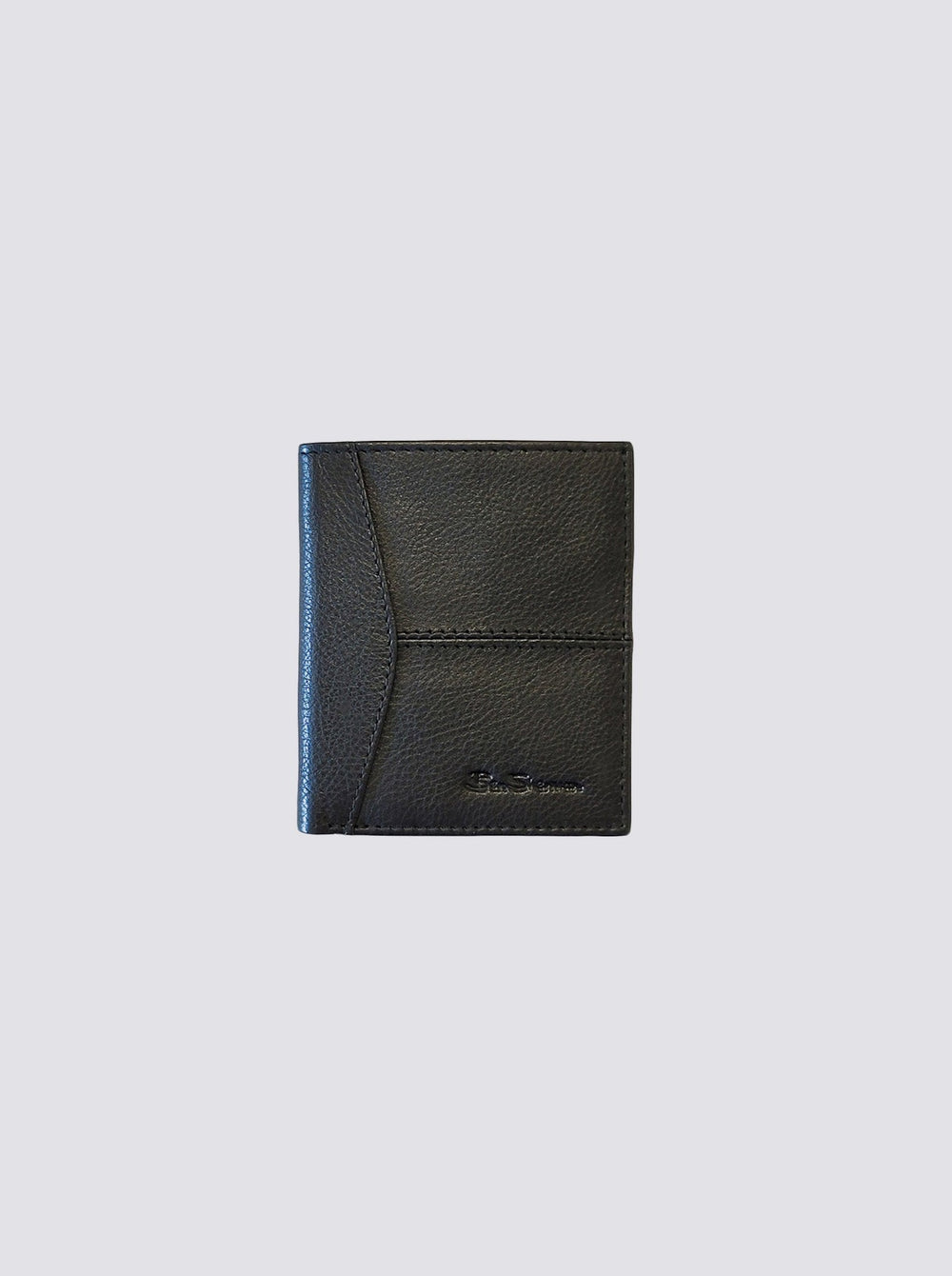 Ben Sherman Coles Leather Micro Wallets Black | YVRK08126