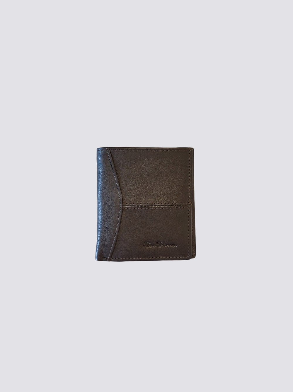 Ben Sherman Coles Leather Micro Wallets Brown | JKMY08193