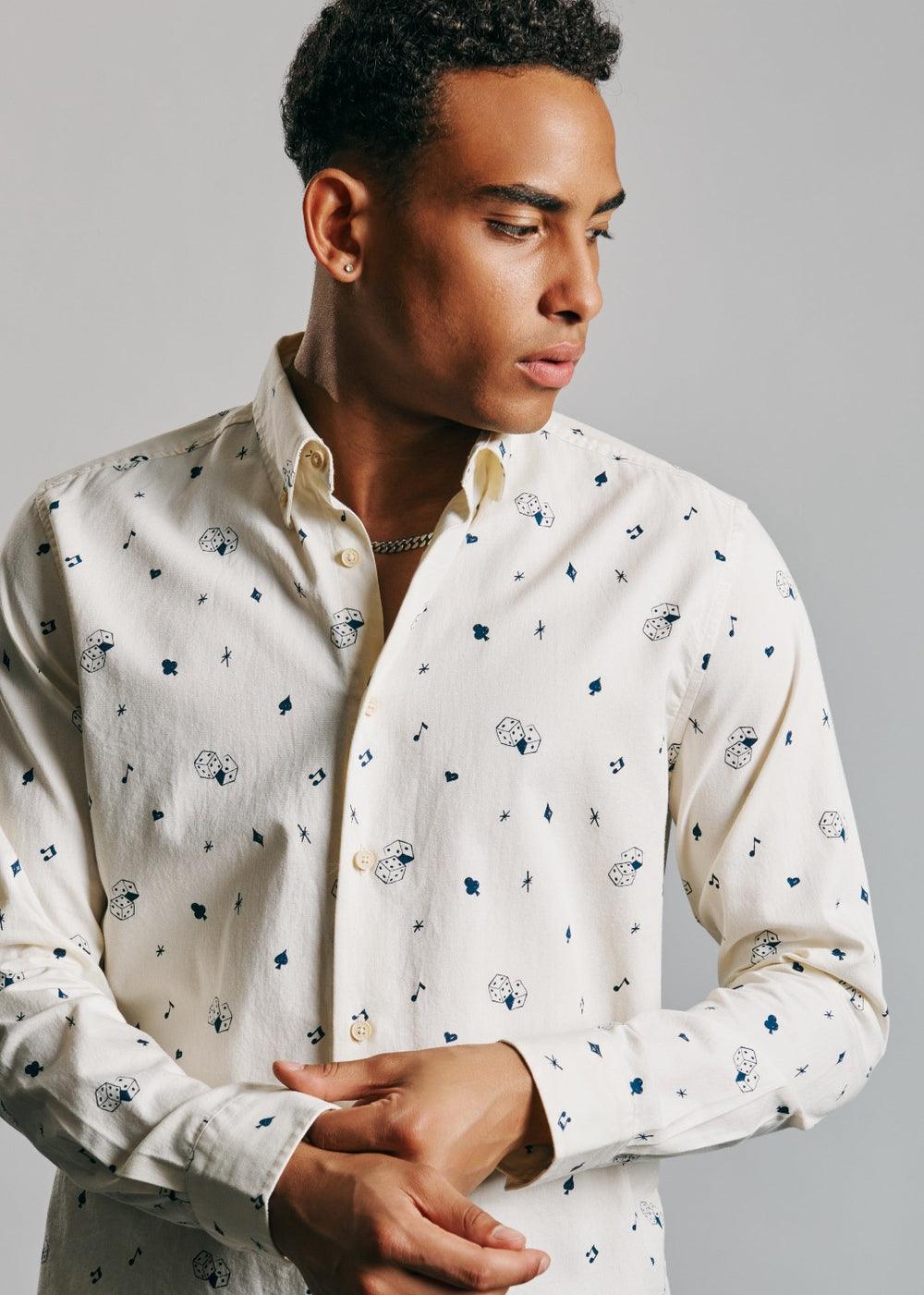 Ben Sherman Conversational Icon Shirts White | WTJI10975