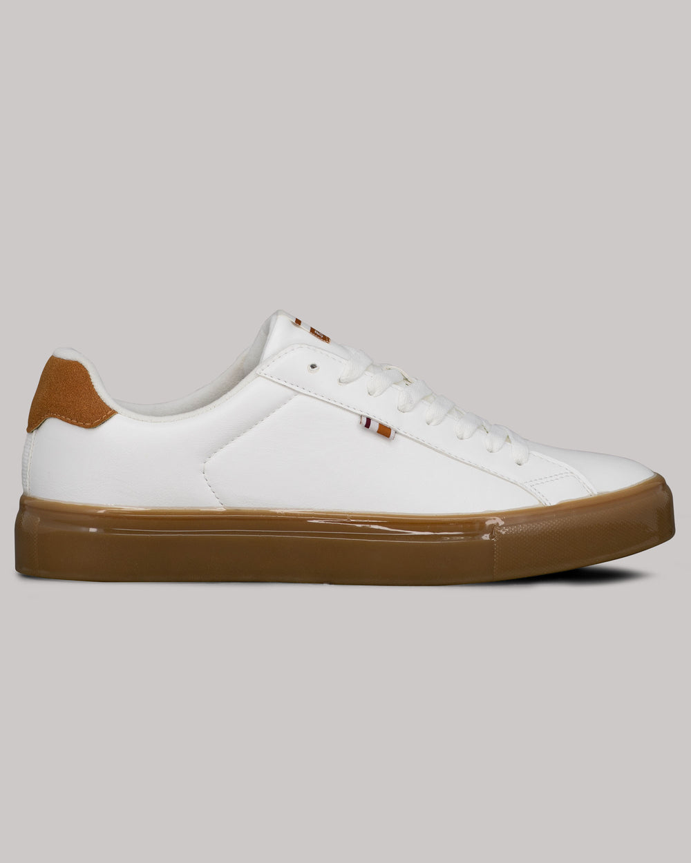 Ben Sherman Crowley Sneakers White / Brown | QHMR52140