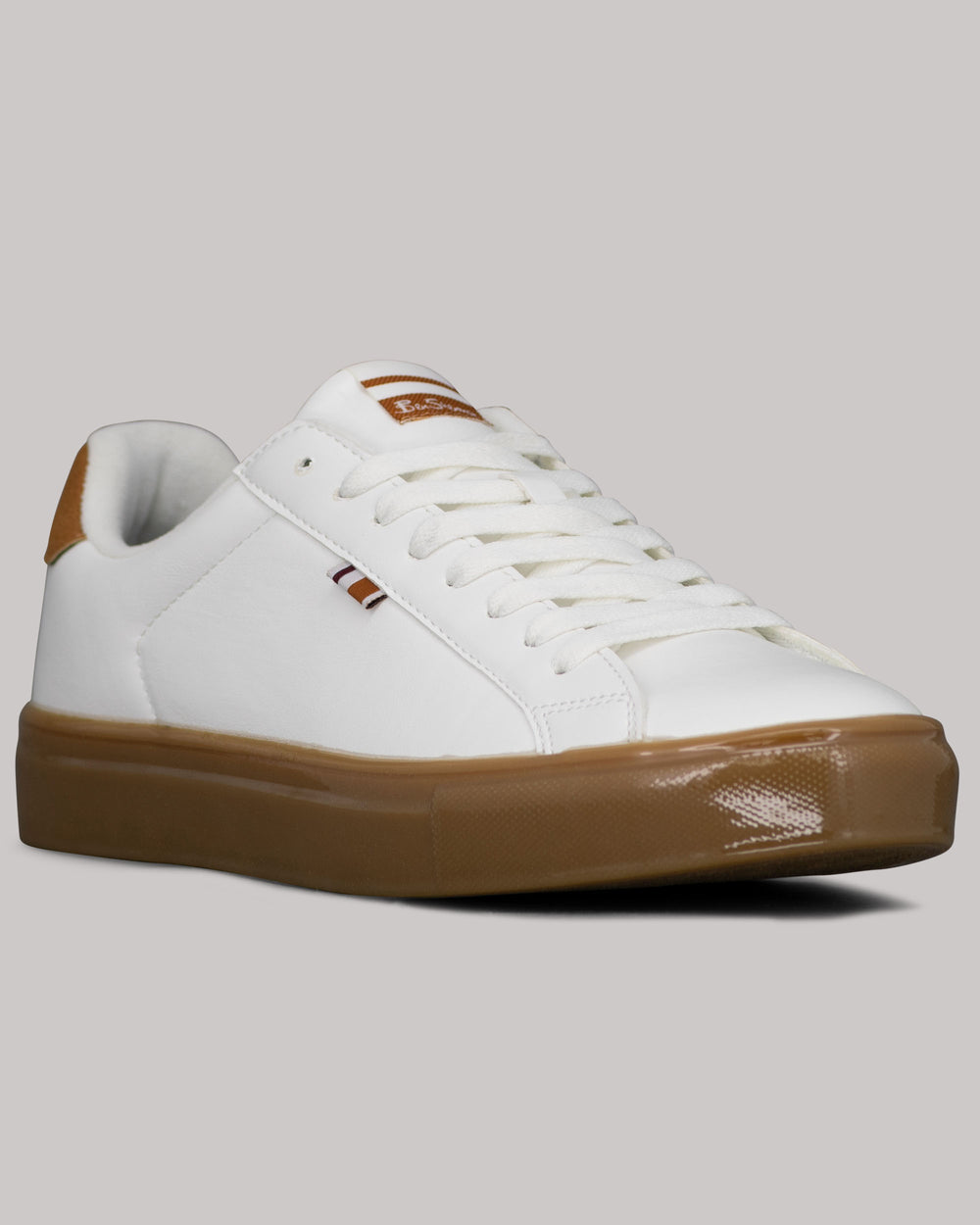 Ben Sherman Crowley Sneakers White / Brown | QHMR52140