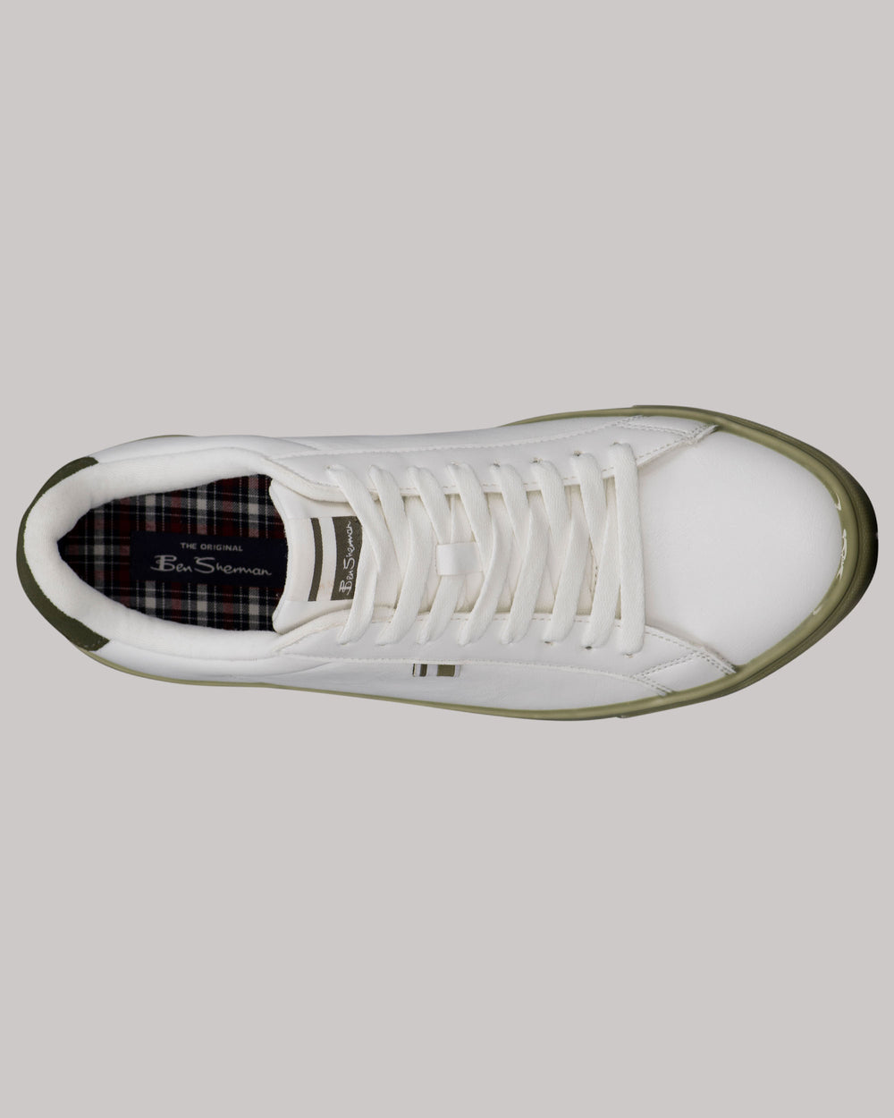 Ben Sherman Crowley Sneakers White | LJBD58401