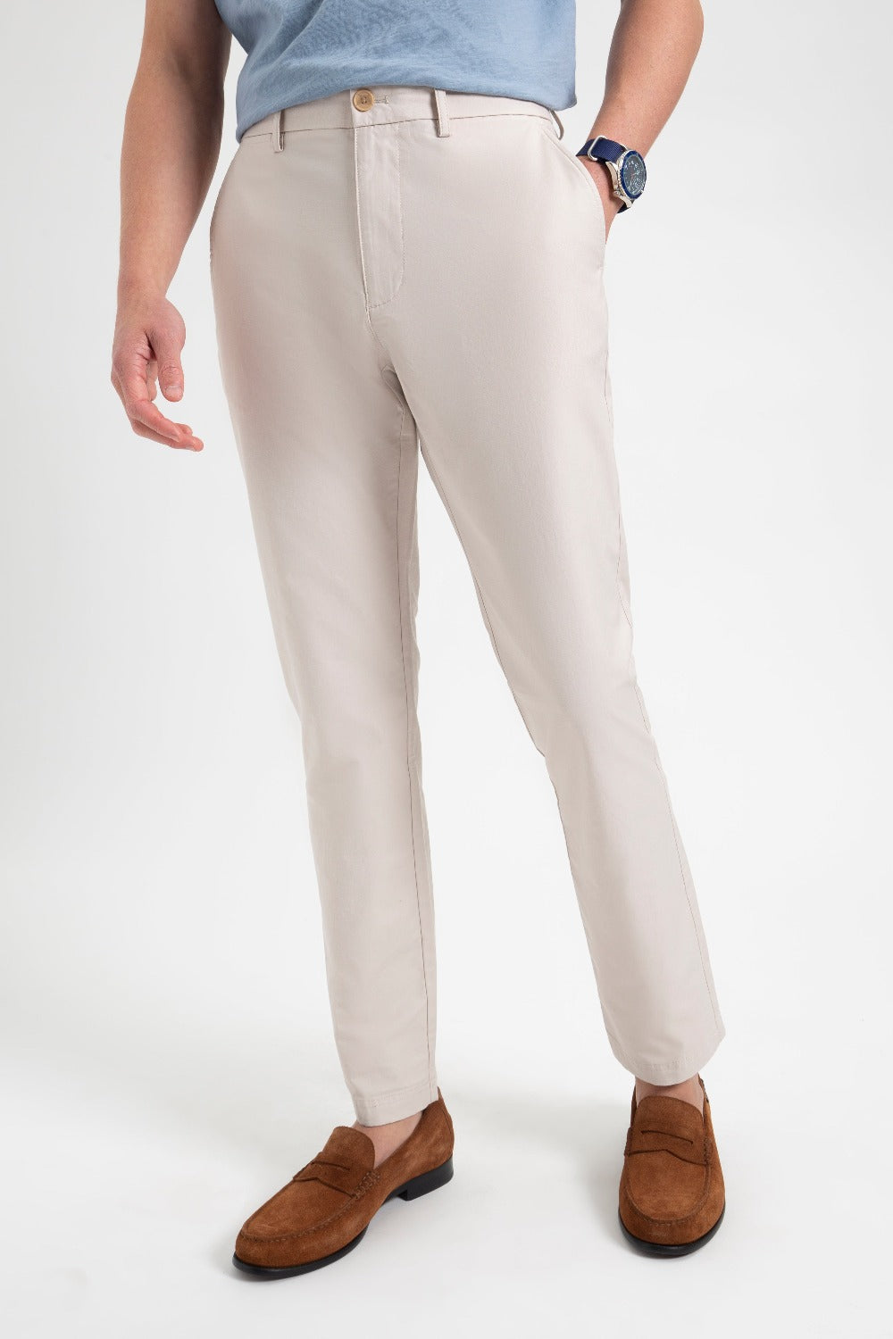 Ben Sherman Everyday Slim Fit Chino Pants White | JVKC58294