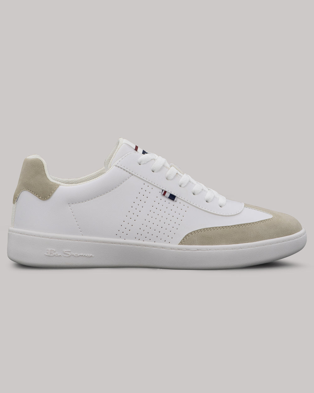 Ben Sherman Glasgow Sneakers White | FLZX69850