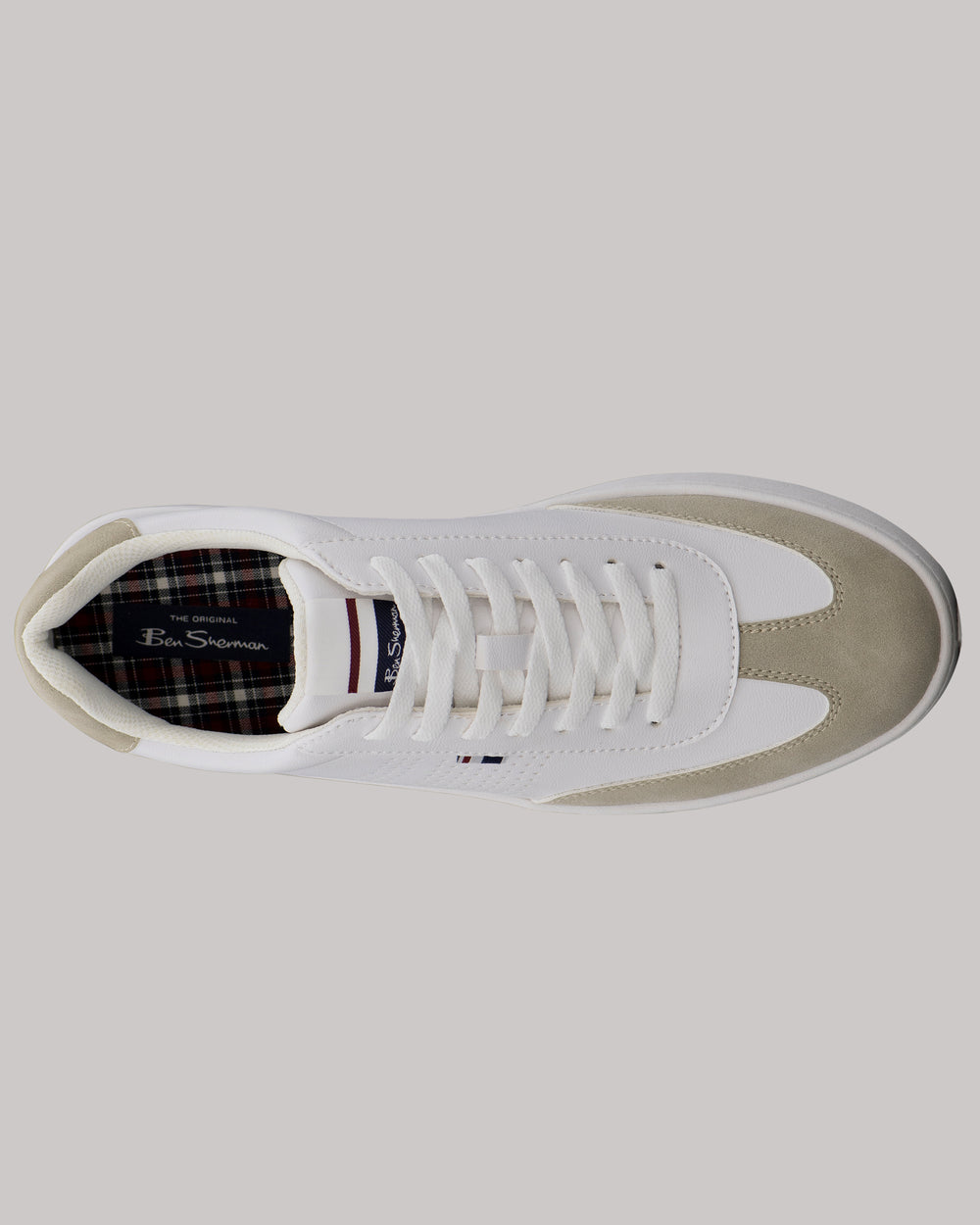 Ben Sherman Glasgow Sneakers White | FLZX69850