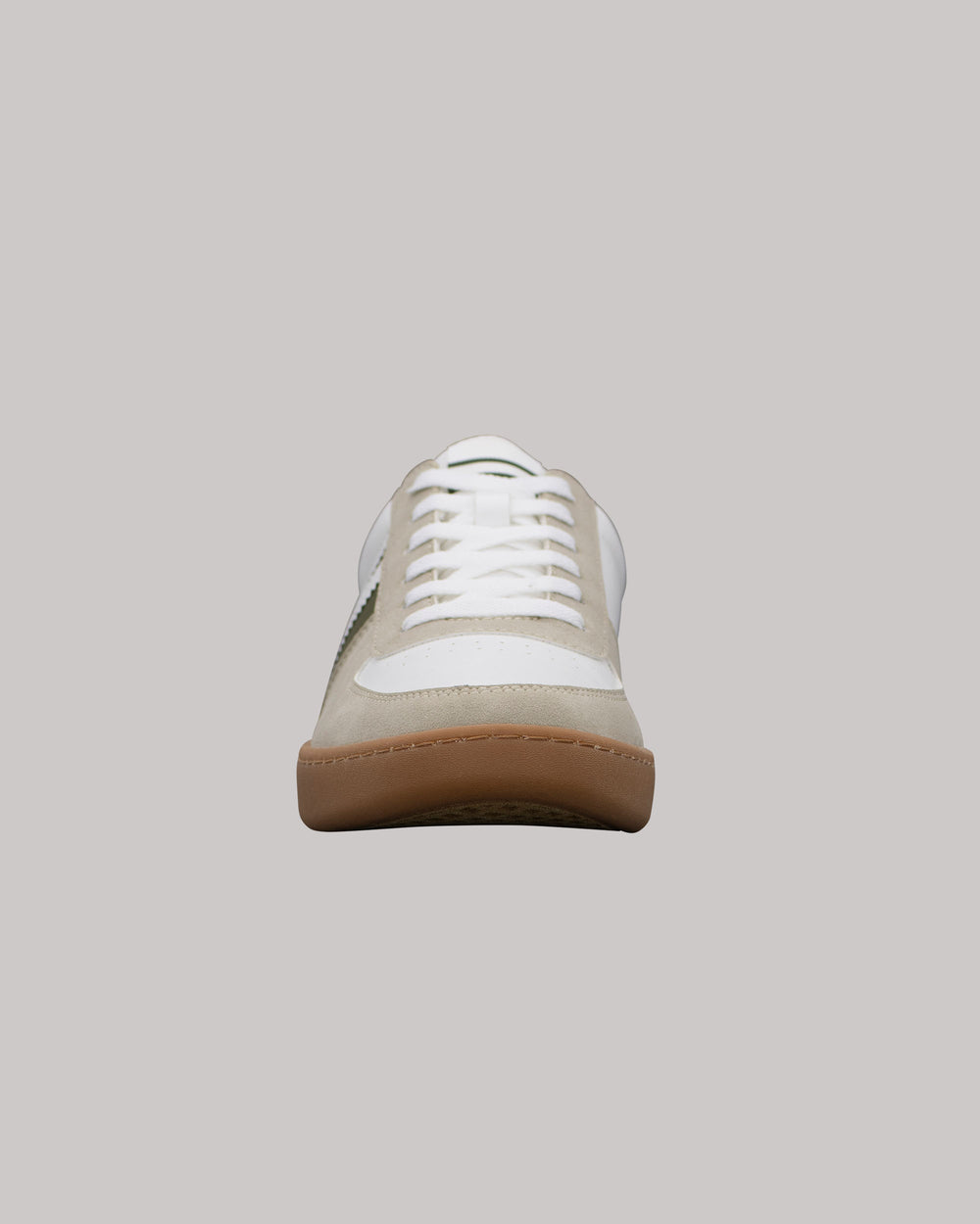 Ben Sherman Hyde Olive Stripe Sneakers White | TNEQ10923