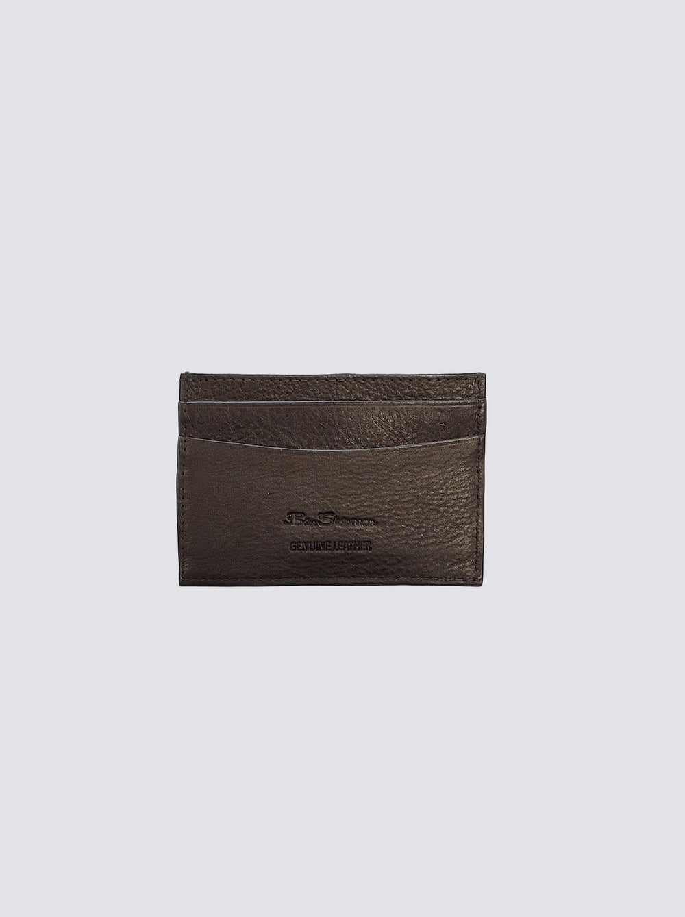 Ben Sherman Koki Leather Card Holder Wallets Brown | EBVM49250