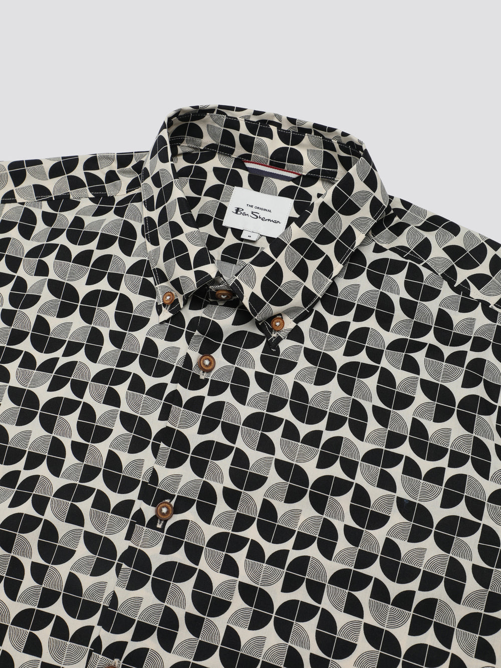 Ben Sherman Linear Shirts Black | UYAL89672