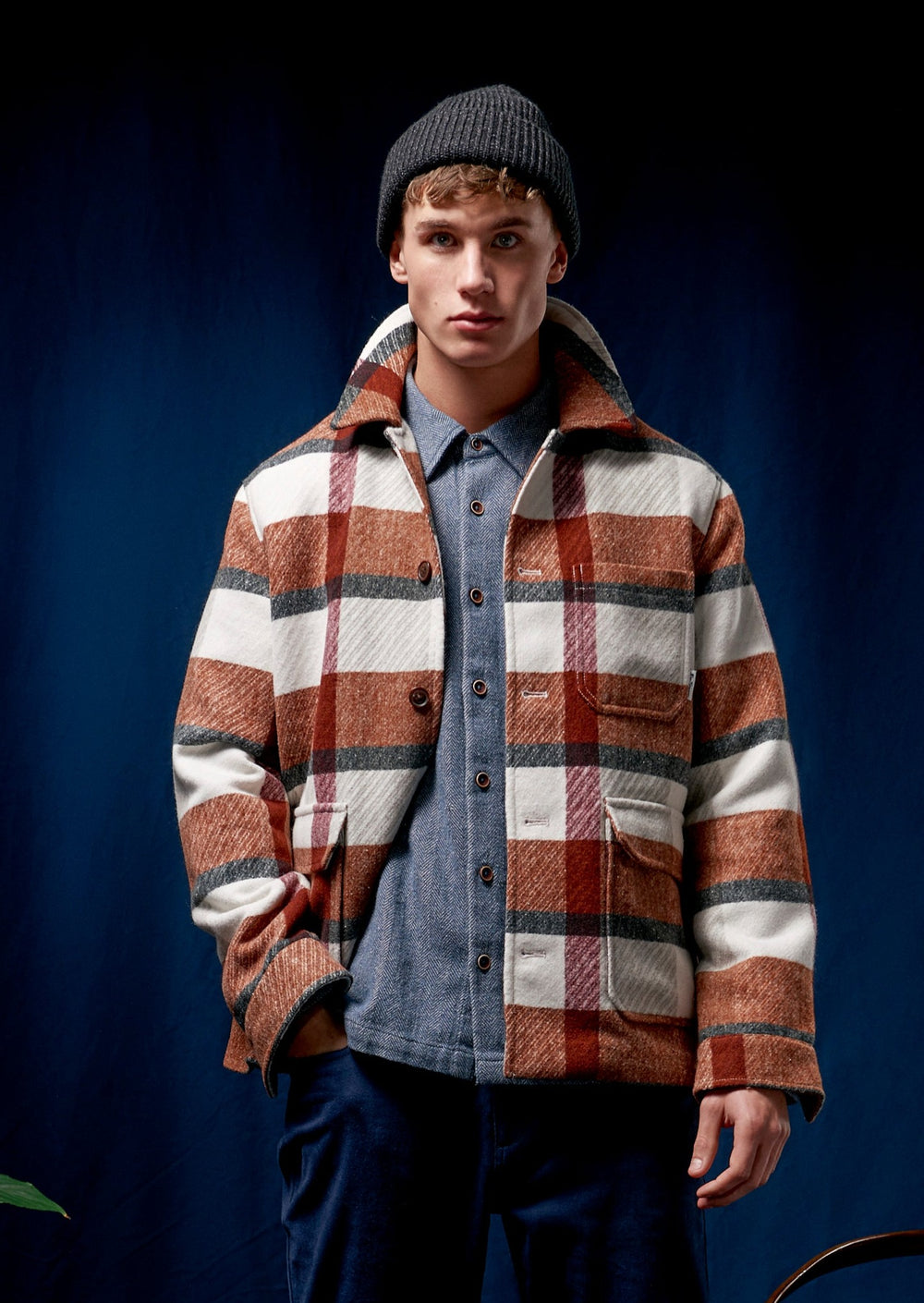 Ben Sherman Plaid Jackets Orange | HEFW32517