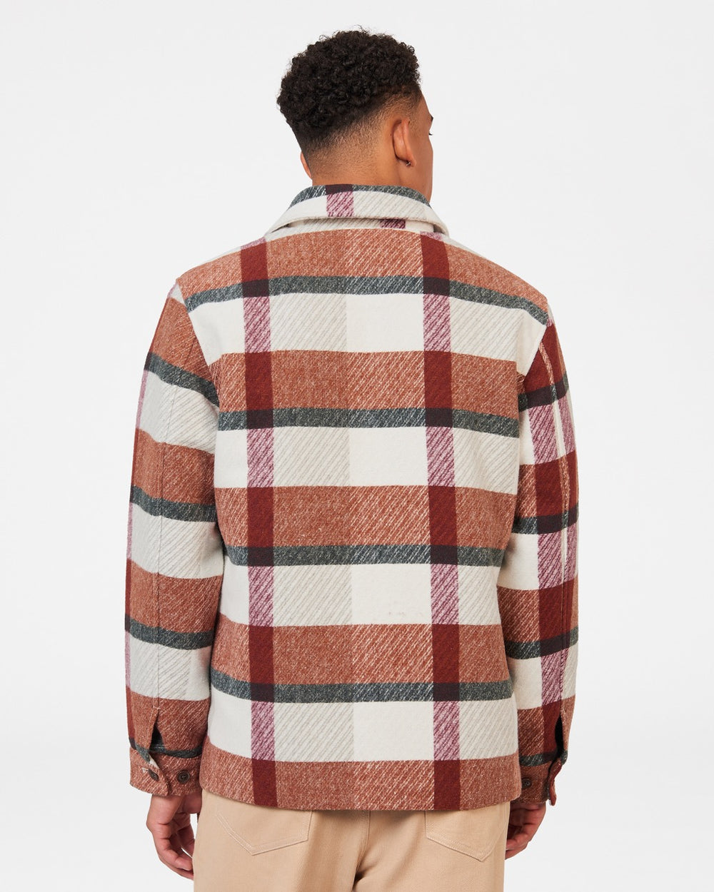 Ben Sherman Plaid Jackets Orange | HEFW32517