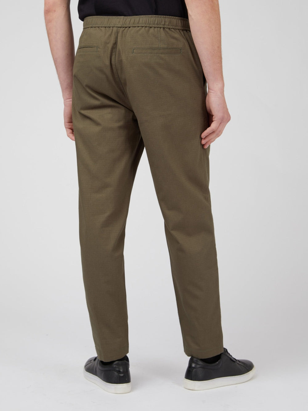 Ben Sherman Ripstop Casual Workwear Pants Green | MUKR65194