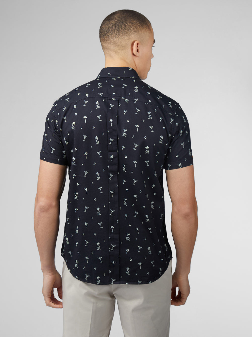 Ben Sherman Scattered Shirts Black | NPOI68209