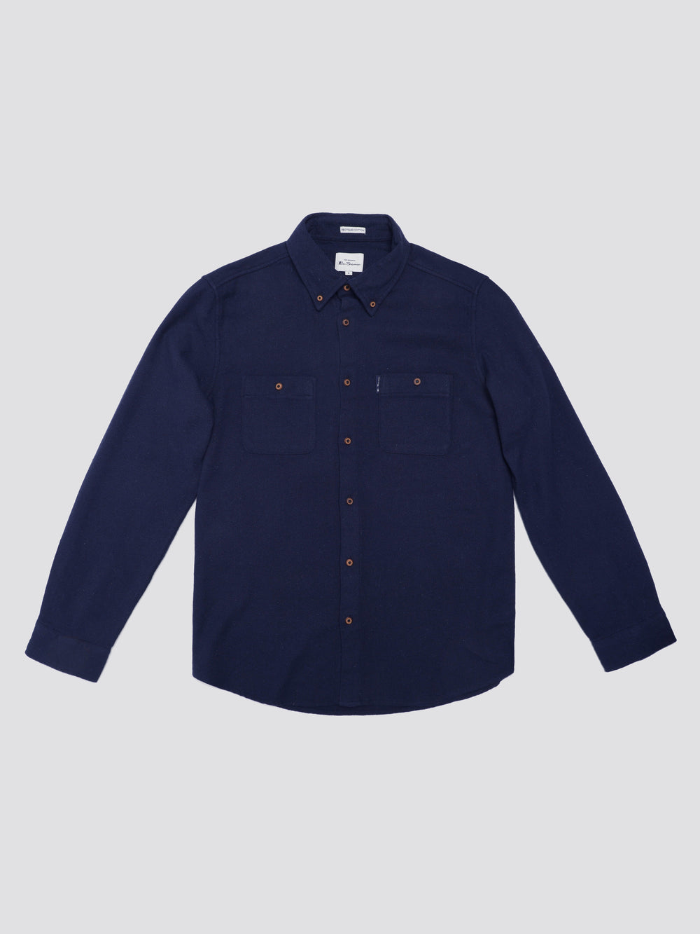 Ben Sherman Signature Boucle Shirts Navy | WEPX56972