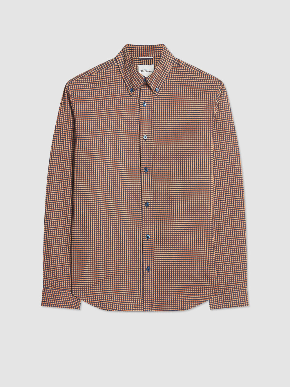 Ben Sherman Signature Chevron Shirts Orange | YLDF03176