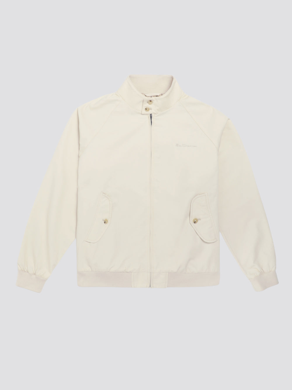 Ben Sherman Signature Harrington Jackets Cream | EPIA89703