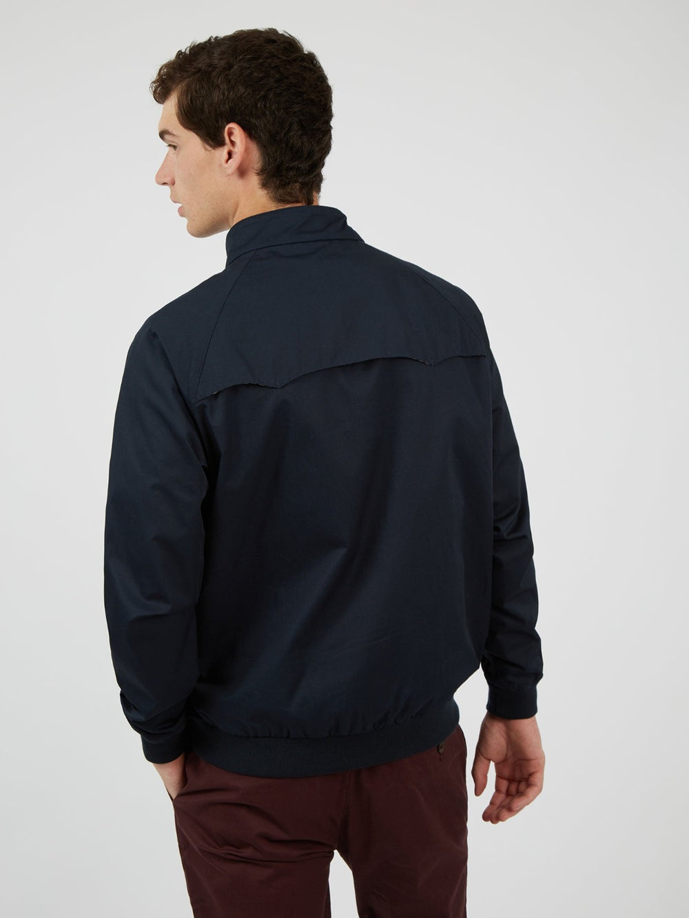 Ben Sherman Signature Harrington Jackets Navy | VXIO61258