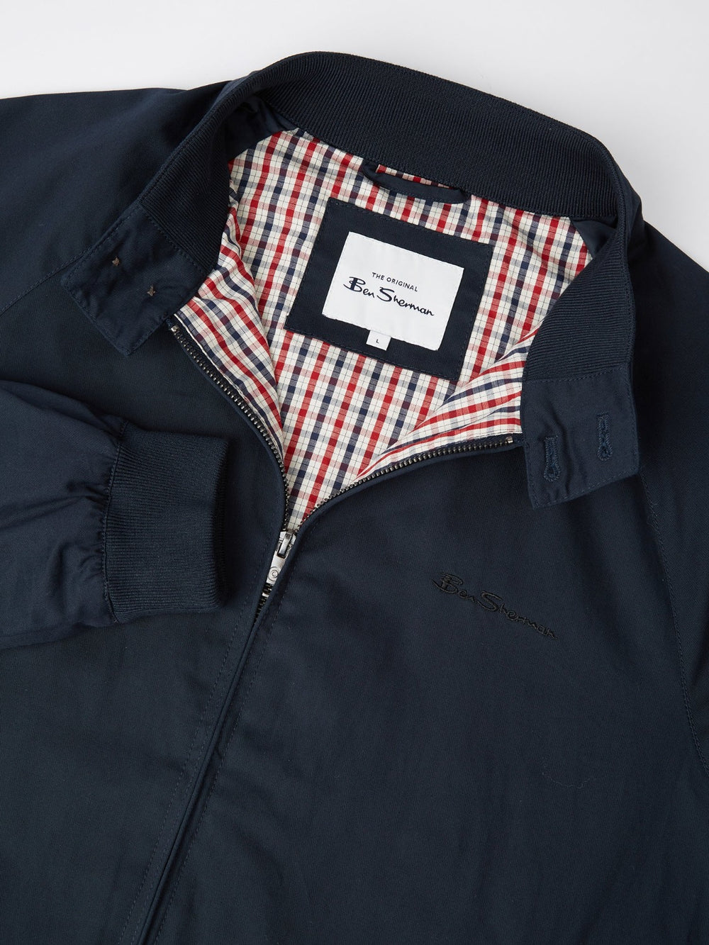 Ben Sherman Signature Harrington Jackets Navy | VXIO61258