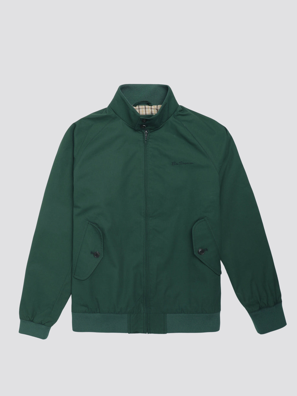 Ben Sherman Signature Harrington Jackets Green | KJZV37098