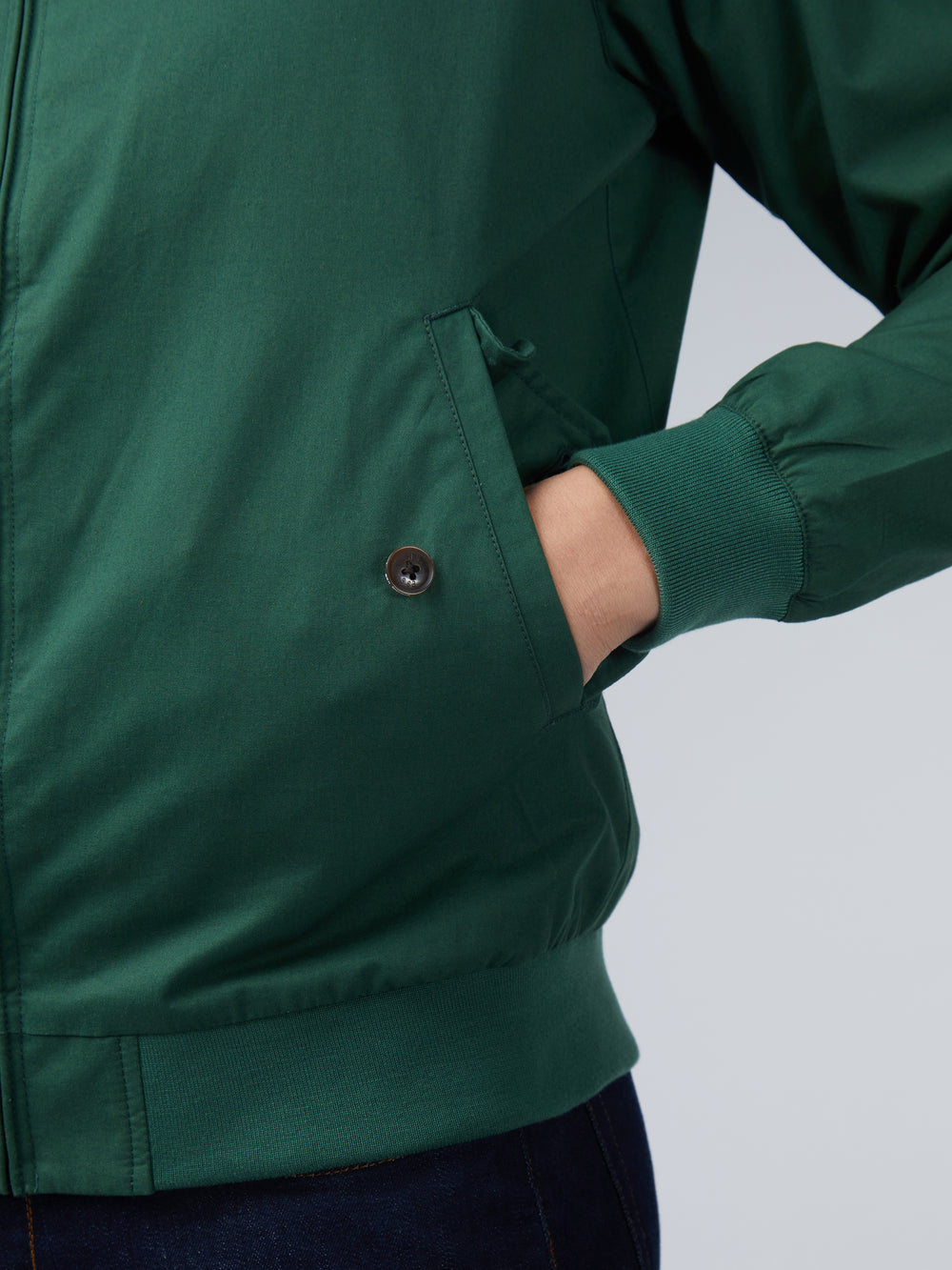 Ben Sherman Signature Harrington Jackets Green | KJZV37098