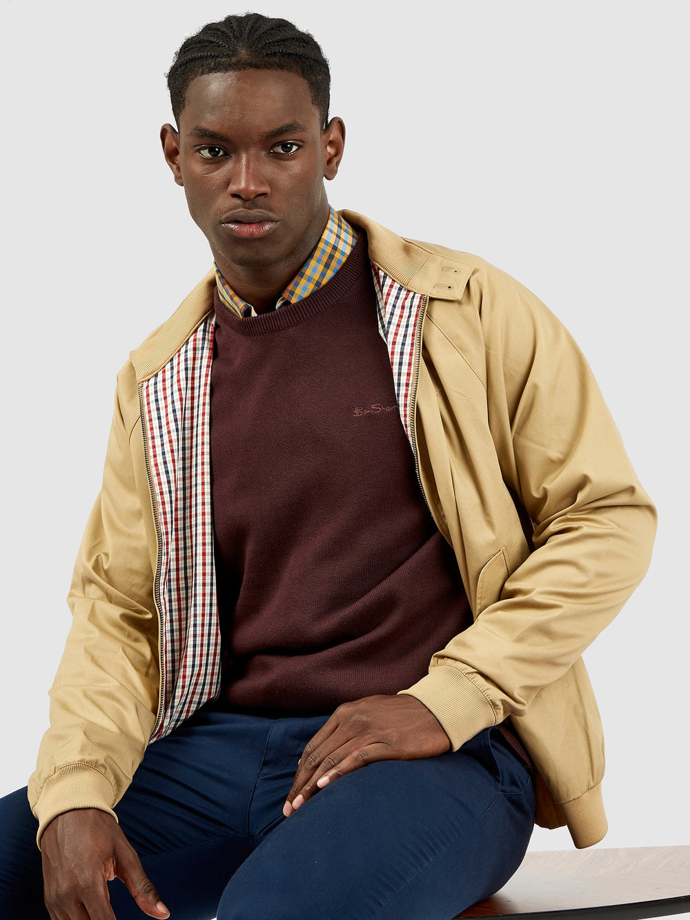 Ben Sherman Signature Harrington Jackets Brown | ATYR42659