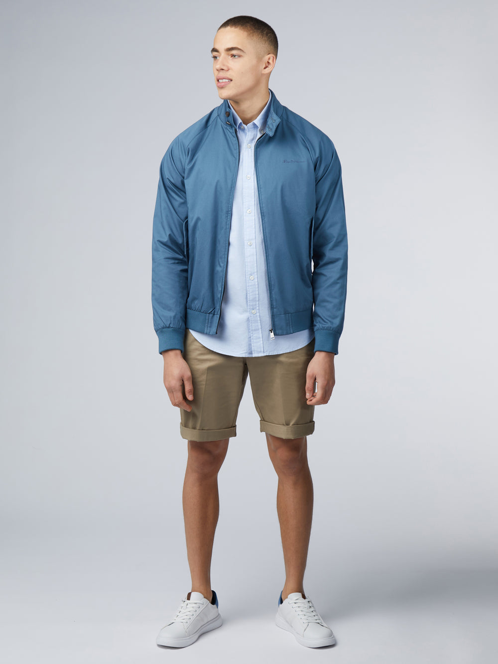 Ben Sherman Signature Harrington Jackets Turquoise | XQLJ72104