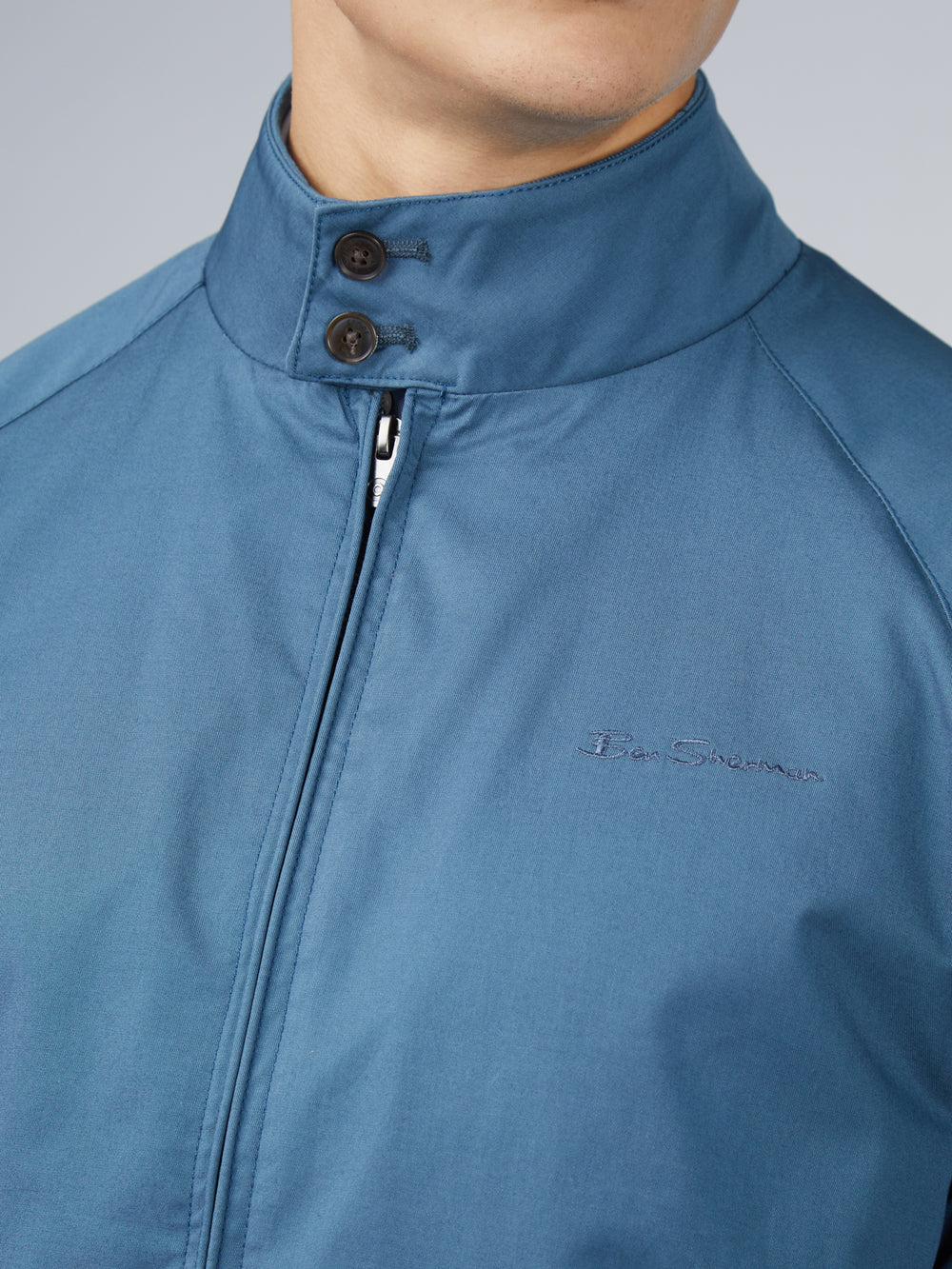 Ben Sherman Signature Harrington Jackets Turquoise | XQLJ72104