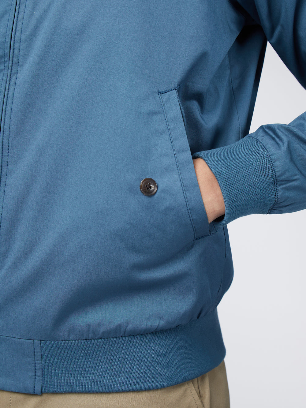 Ben Sherman Signature Harrington Jackets Turquoise | XQLJ72104