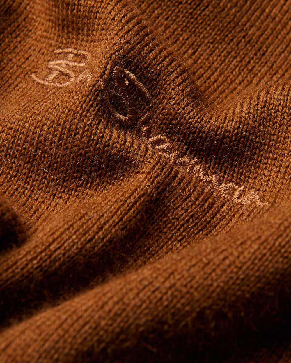 Ben Sherman Signature Merino Crewneck Knitwear Brown | VYBW18469