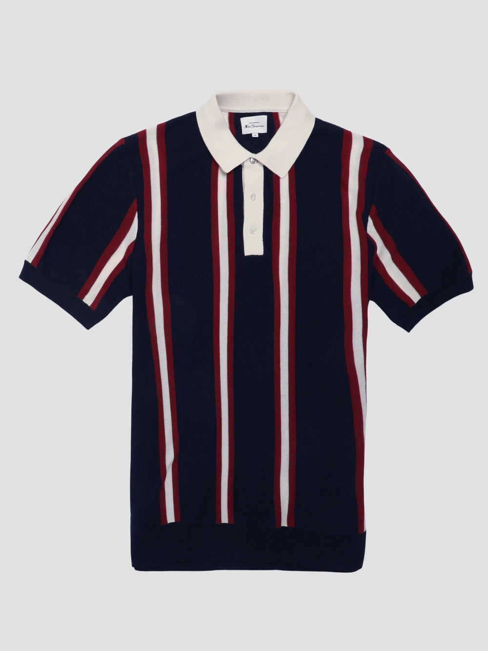 Ben Sherman Signature Mod Rugby Knitwear Navy | RHYB98371